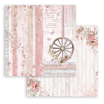 Stamperia - Designpapier "Roseland" Paper Pack 12x12 Inch - 10 Bogen