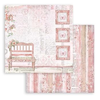 Stamperia - Designpapier "Roseland" Paper Pack 12x12 Inch - 10 Bogen