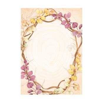 Stamperia - Decopatch Papier "Backgrounds" Decoupage A6 - 8 Bogen  