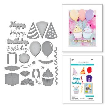 Spellbinders - Stanzschablone "Birthday Wreath Add-Ons" Dies