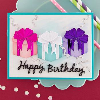 Spellbinders - Stanzschablone "Birthday Wreath Add-Ons" Dies