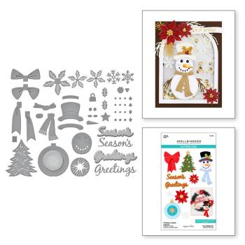 Spellbinders - Stanzschablone "Christmas Wreath Add-Ons" Dies