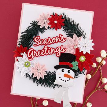 Spellbinders - Stanzschablone "Christmas Wreath Add-Ons" Dies