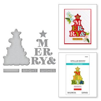 Spellbinders - Stanzschablone "Merry & Bright" Dies