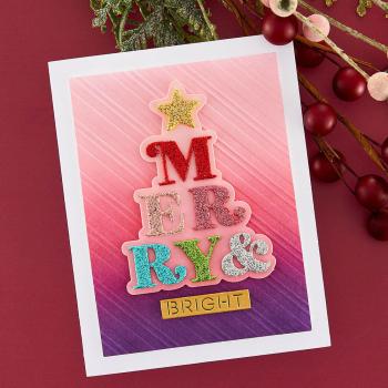 Spellbinders - Stanzschablone "Merry & Bright" Dies