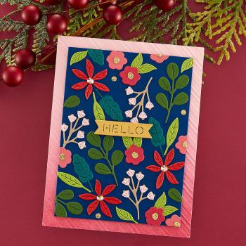 Spellbinders - Stanzschablone "Petite Blooms and Sentiments" Dies