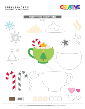 Spellbinders - Stanzschablone "Merry Mug Creations" Dies