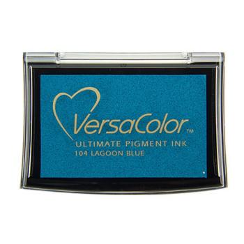 Tsukineko - VersaColor Ink Pad "Lagoon Blue" Stempelkissen