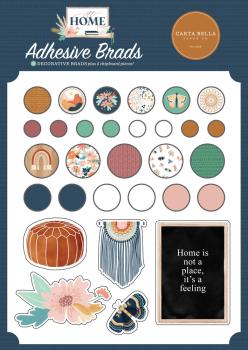 Carta Bella - Adhesive Brads "At Home"