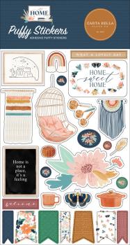 Carta Bella  - Aufkleber "At Home" Puffy Stickers