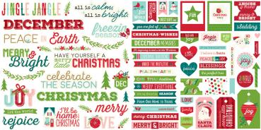 Bella BLVD - Stanzteile "Merry Little Christmas" Die Cuts