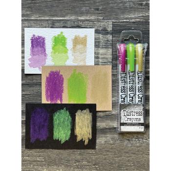 Ranger - Stifte "Halloween Set Nr. 4" Distress Pearls Crayons Design by Tim Holtz