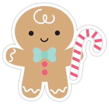 Doodlebug Design - Aufkleber "Gingie" Doodle Sticker