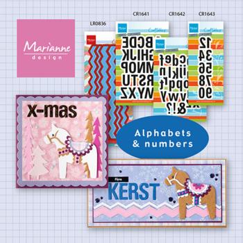 Marianne Design - Stanzschablone "Alphabet Upper Case" Craftables Dies