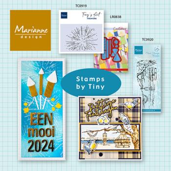 Marianne Design - Stempel "Firework" Clear Stamps