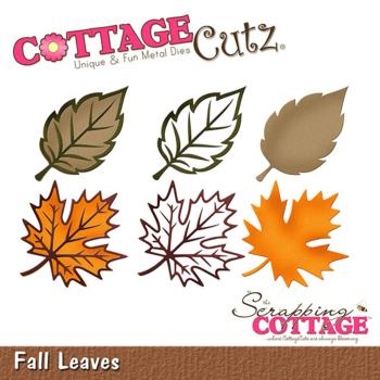 Scrapping Cottage - Stanzschablone "Fall Leaves" Dies