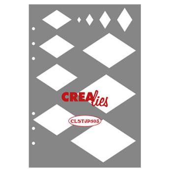 Crealies - Schablone "Wybers" Stencil