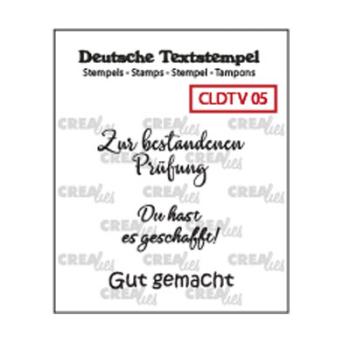 Crealies - Stempelset "Verschiedene 05" Clear stamps