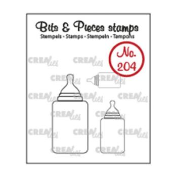 Crealies - Stempelset "Babyflasche" Clear stamps