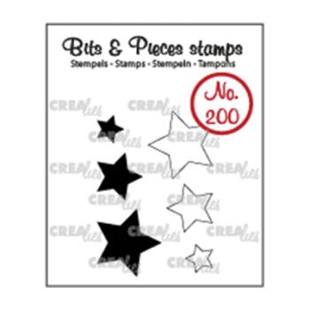 Crealies - Stempelset "Sterne" Clear stamps