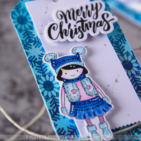 Picket Fence Studios - Stempelset "Merry Christmas Friends" Clear stamps