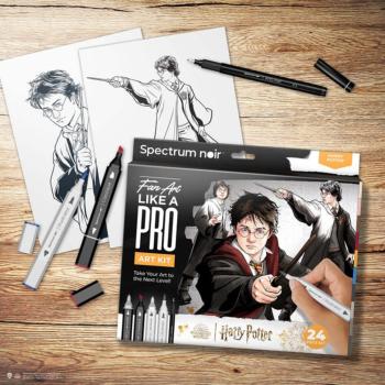 Spectrum Noir - Alkohoholmarker "Harry Potter" Fan-Art Like a Pro Art Kit 