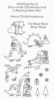 My Favorite Things - Stempelset "Christmas Party Dinos" Clear Stamps