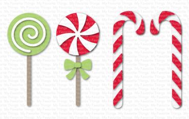 My Favorite Things - Stanzschablone "Sweet Sticks - Holiday Eddition" Die-namics