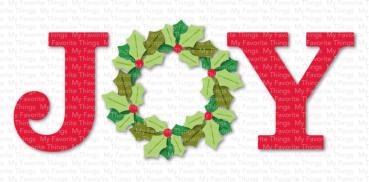 My Favorite Things - Stanzschablone "Mini Holly Wreath" Die-namics