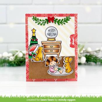 Lawn Fawn - Stempelset "Little Snow Globe" Clear Stamp Add-On