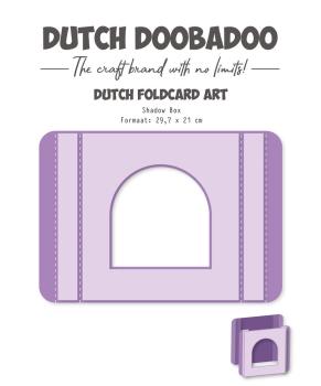 Dutch Doobadoo - Schablone A4 "Shadow Box" Stencil - Dutch Card Art