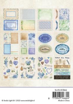 Studio Light - Stanzteile "Hydrangea Frames" DIY Block A6