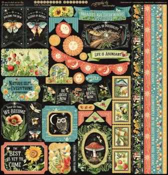 Graphic 45 - Designpapier "Life is Abundant" Collection Pack 12x12 Inch - 24 Bogen