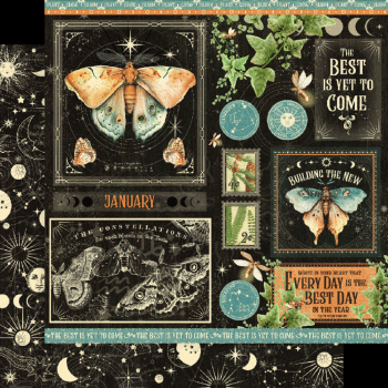 Graphic 45 - Designpapier "Life is Abundant" Collection Pack 12x12 Inch - 24 Bogen