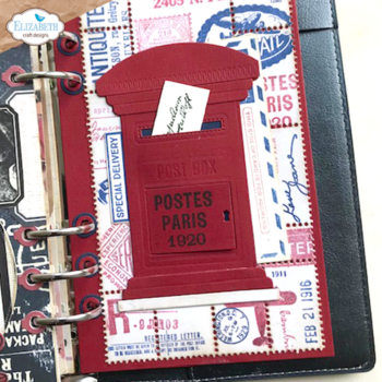 Elizabeth Craft Designs - Stempelset "Retro Labels 2" Clear Stamps