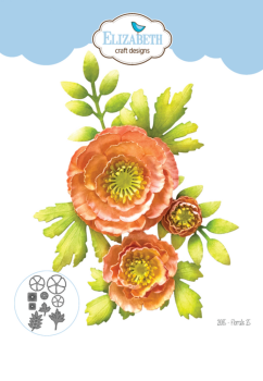 Elizabeth Craft Designs - Stanzschalone "Florals 25" Dies