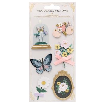 American Crafts - Aufkleber "Woodland Grove" Sticker