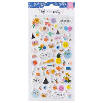 American Crafts - Aufkleber "Icons" Puffy Sticker