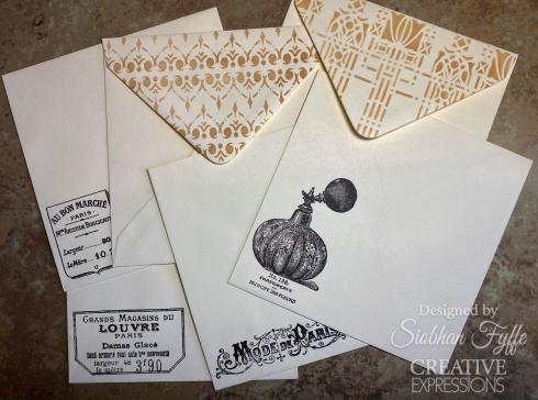 Creative Expressions - Stempelset "Haute Couture" Clear Stamps 6x8 Inch Design by Taylor Made Journals