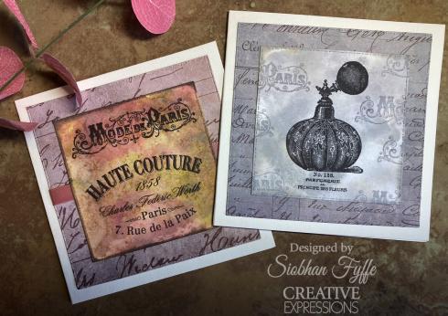 Creative Expressions - Stempelset "Haute Couture" Clear Stamps 6x8 Inch Design by Taylor Made Journals