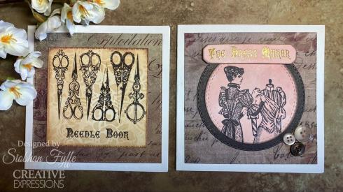 Creative Expressions - Stempelset "Haute Couture" Clear Stamps 6x8 Inch Design by Taylor Made Journals