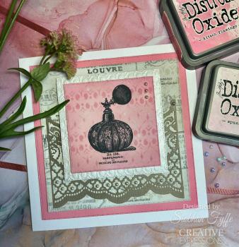 Creative Expressions - Schablone "Hearts" Stencil Design by Taylor Made Journals