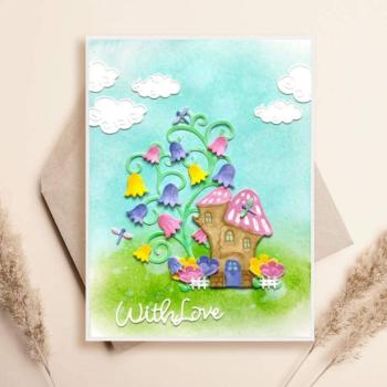 Creative Expressions - Stanzschablone "Fairy Village Floral Dwellings" Craft Dies Design by Jamie Rodgers