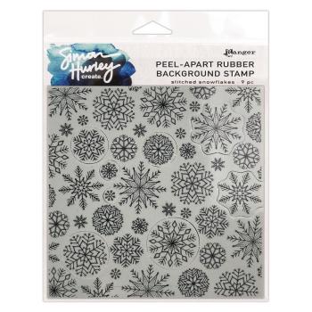 Ranger - Gummistempelset by Simon Hurley Create "Stitched snowflakes" Rubber Stamp