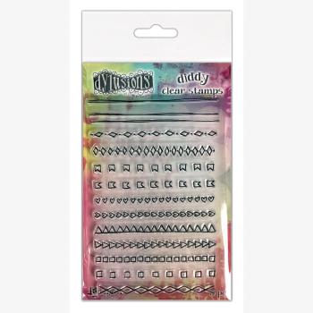 Ranger - Stempelset "Mini Doodles" Clear Stamps Dylusions Diddy