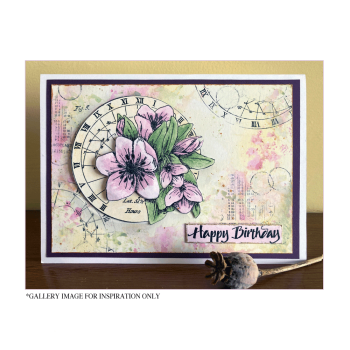 Crafty Individuals - Gummistempel "The Circle of Latitudes" Unmounted Rubber Stamps 