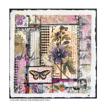 Crafty Individuals - Gummistempelset "Butterflies and Bees" Unmounted Rubber Stamps 