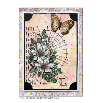 Crafty Individuals - Gummistempel "L is for Lily" Unmounted Rubber Stamps 