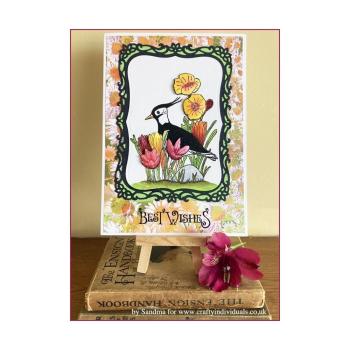 Crafty Individuals - Gummistempel "B is for Bird" Unmounted Rubber Stamps 