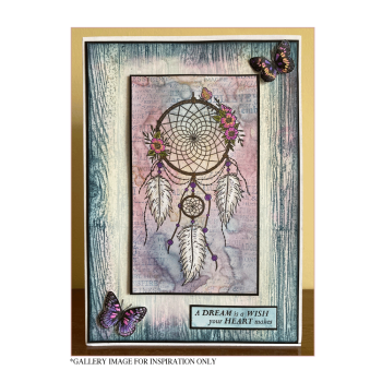 Crafty Individuals - Gummistempel "Dreamcatcher" Unmounted Rubber Stamps 